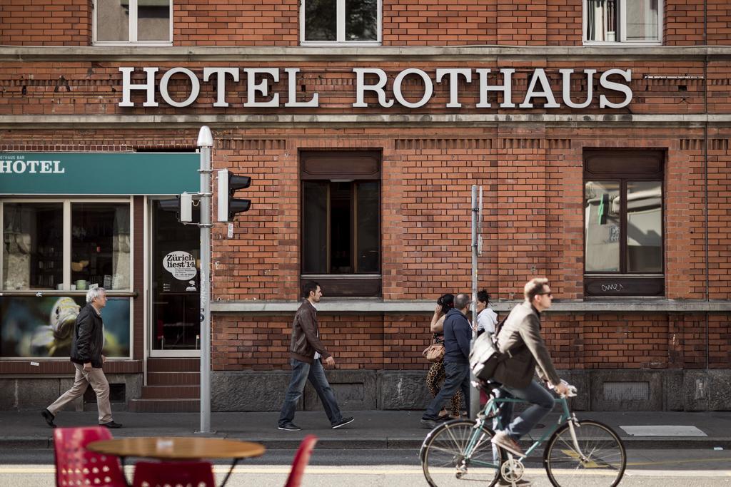 Hotel Rothaus Zúrich Exterior foto